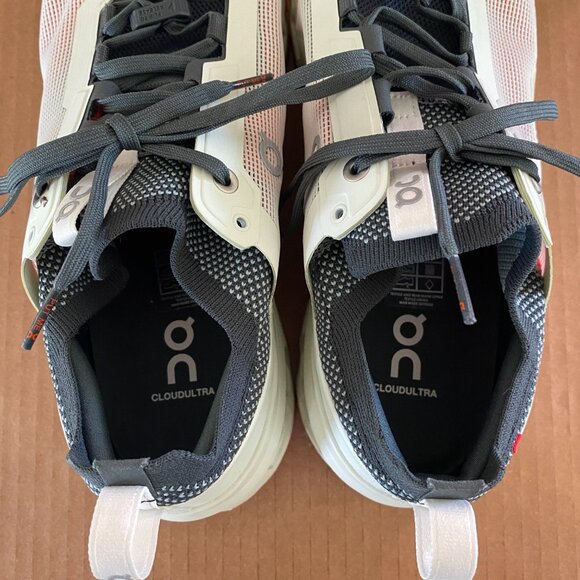 Like-new On Cloudultra 2 Men's Trail Running Shoe "Aloe/Terracotta" | US 11 - Picture 5 of 9